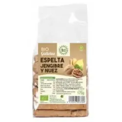 Galletas de espelta con jengibre y nuez 175gr. bio | Farmacia Barata