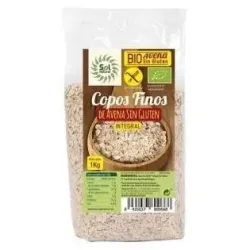 Sol natural copos de avena finos sin gluten bio 1kg