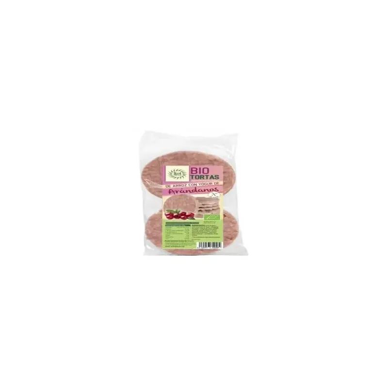 Tortas de arroz con yogur y arandano 100gr. bio | Farmacia Barata