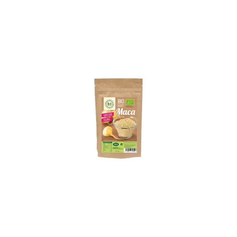 Solnatural maca polvo bio vegano amarilla 200g | Farmacia Barata