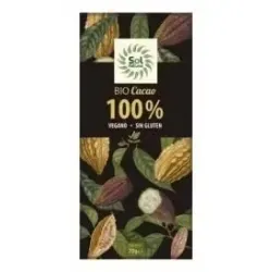 Solnatural choco cacao puro 100% bio sin gluten 70g