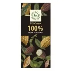 Solnatural choco cacao puro 100% bio sin gluten 70g | Farmacia Barata