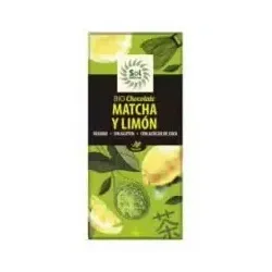 Chocolate de te matcha y limon tableta 70gr. bio | Farmacia Barata