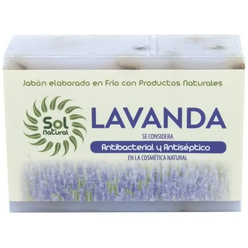 Jabon en pastilla de lavanda 100gr. | Farmacia Barata