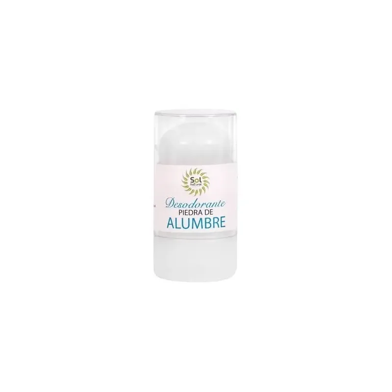 Sol natural desodorante piedra de alumbre 400g | Farmacia Barata