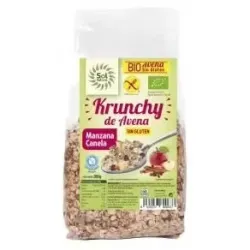 Solnatural muesli krunchy avena s/g bio 360g