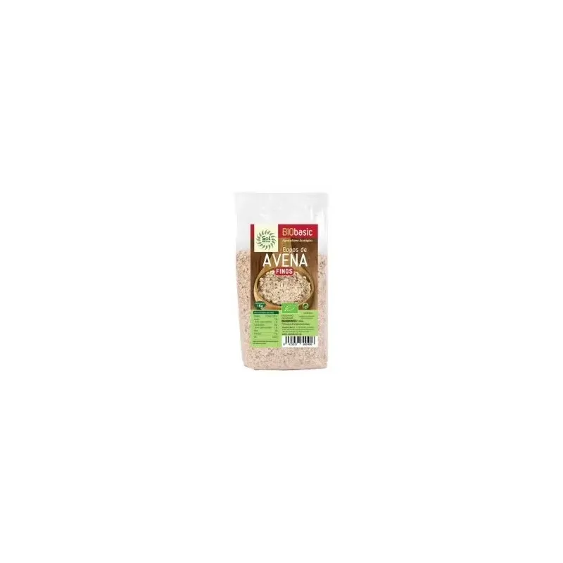 Copos de avena familiar finos integrales 1kg. bio | Farmacia Barata