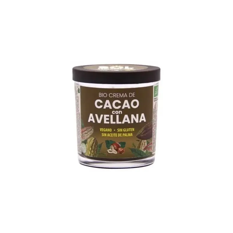 Sol natural crema cacao avellanas bio 200g | Farmacia Barata