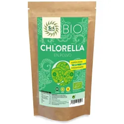 Solnatural clorella polvo bio s/g vegano 125g