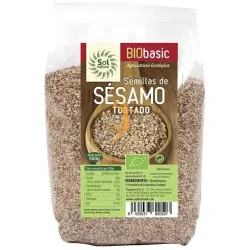 Sol natural semillas de sésamo tostado bio 500g