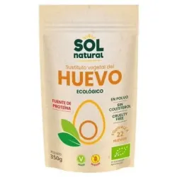 Sol natural sustituto vegetal del huevo polvo bio 350g