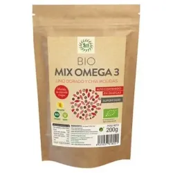 Solnatural mix omega 3 lino chía molida bio 200g
