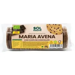 Sol natural galletas maria avena chips chocolate bio 200g