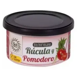 Solnatural pate rucula y pomodoro bio s/g 125g
