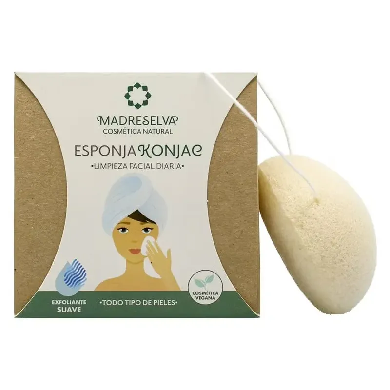 Madreselva esponja konjac natural 1ud | Farmacia Barata