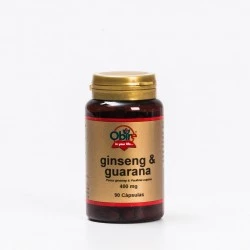 Obire Ginseng + Guarana 400 mg, 90 Caps.