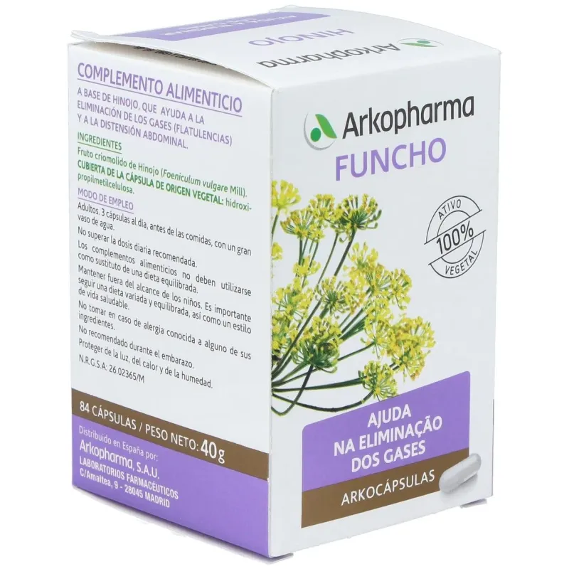 Hinojo 84arkocapsulas. bio 2 | Farmacia Barata