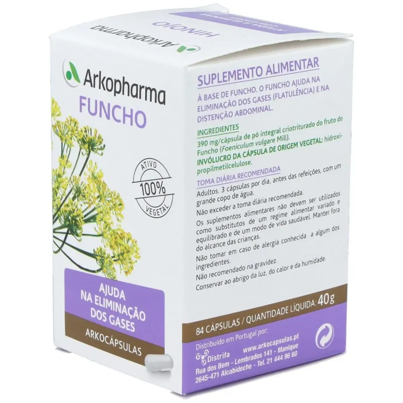 Hinojo 84arkocapsulas. bio 2 | Farmacia Barata