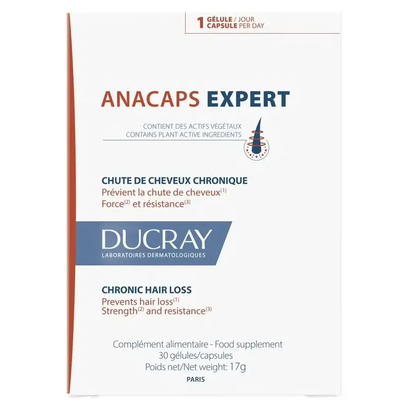 Ducray anacaps expert 30caps | Farmacia Barata