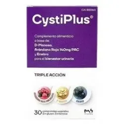 Cystiplus bienestar urinario triple acción 30comp
