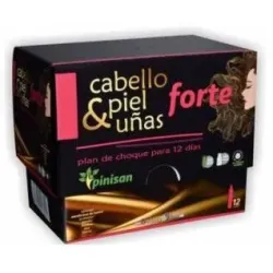 Cabello, piel y uñas forte 12viales
