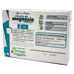 Citrato de magnesio 60comp. - pinisan | Farmacia Barata