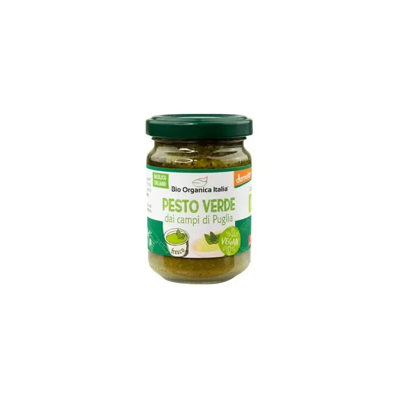 Bio organica italia pesto de albahaca bio 140g | Farmacia Barata