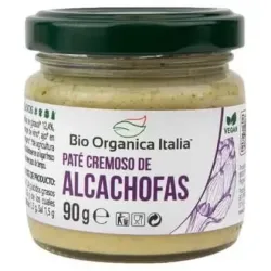 Bio organica italia pate alcachofas 100g
