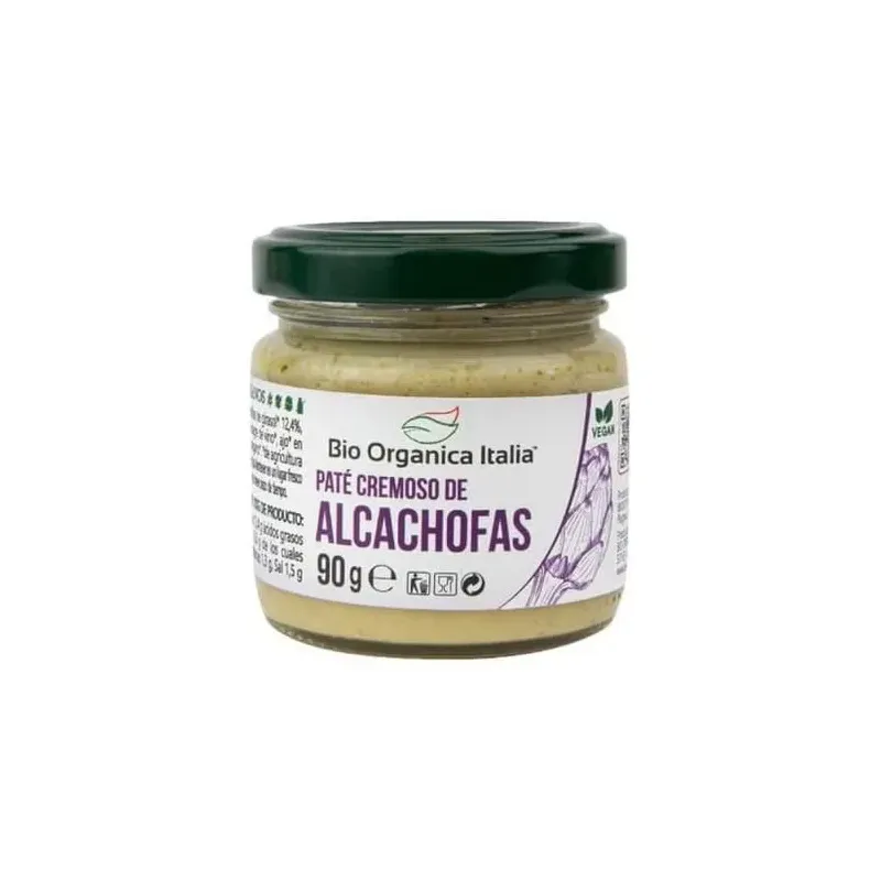 Bio organica italia pate alcachofas 100g | Farmacia Barata
