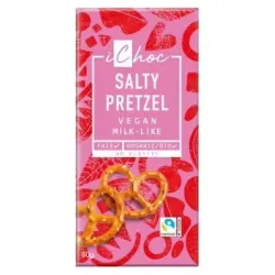 Salty pretzel trozos de pretzel chocolate 80g bio