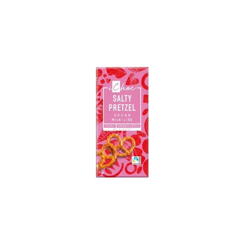 Salty pretzel trozos de pretzel chocolate 80g bio | Farmacia Barata Salty pretzel trozos de pretzel chocolate 80g bio | Farmacia Barata