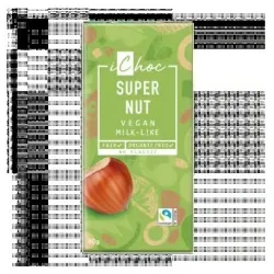 Super nut con avellanas chocolate 80gr. bio vegan