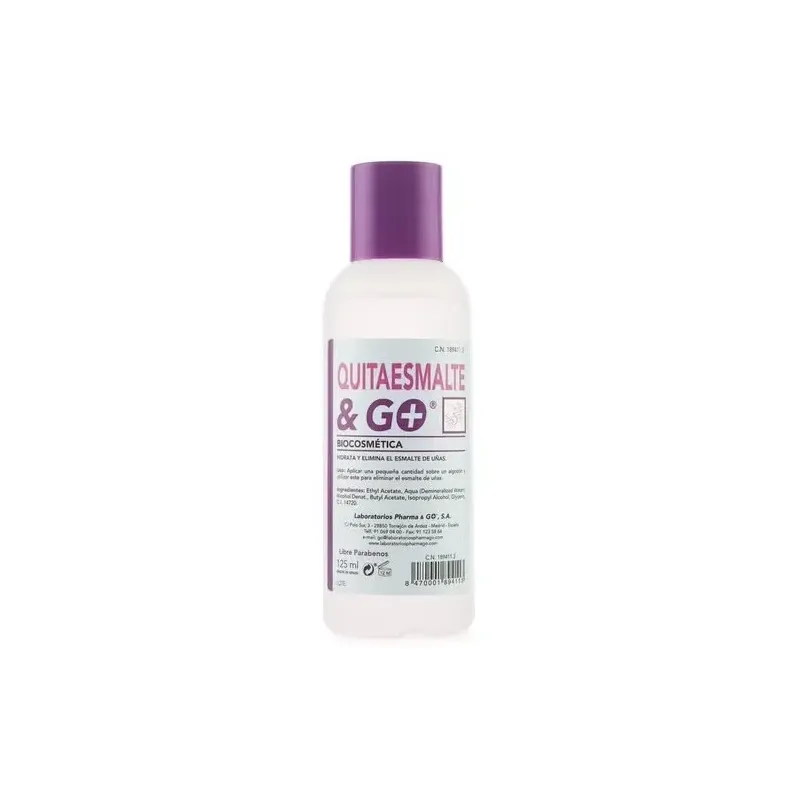 Y go quitaesmalte sin acetona 125ml | Farmacia Barata