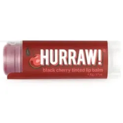 Hurraw balsamo labial tintado cereza negra