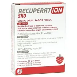 Recuperat-ion suero oral 4 sobres strawberry