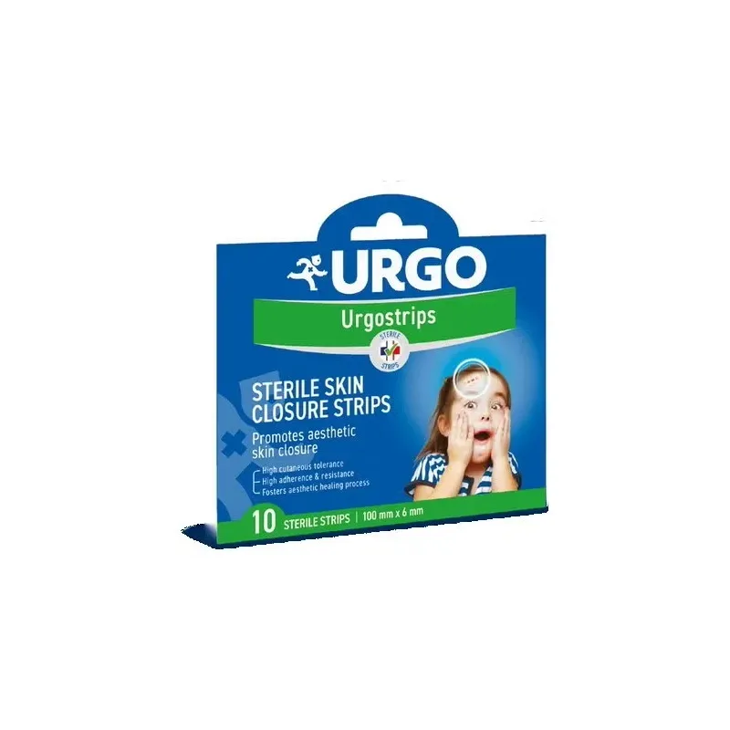 Urgostrips boite de 10 sutures adhsives striles hypoallergniques | Farmacia Barata Urgostrips boite de 10 sutures adhsives striles hypoallergniques | Farmacia Barata