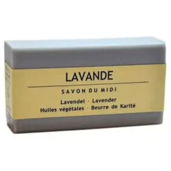 Jabon en pastilla de lavanda 100gr. bio