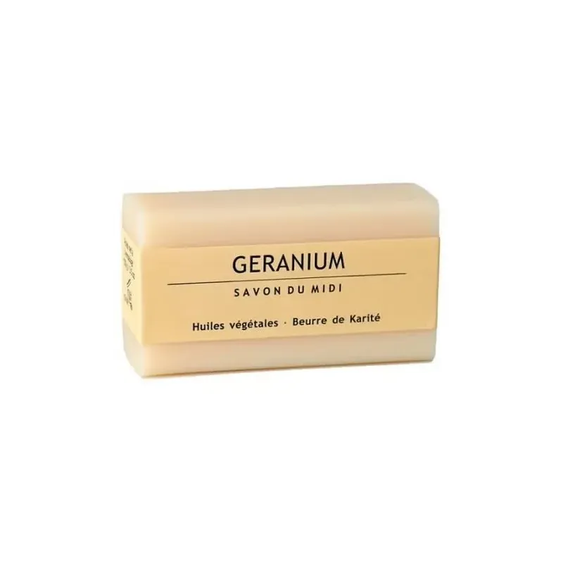 Jabon en pastilla de geranio 100gr. bio | Farmacia Barata Jabon en pastilla de geranio 100gr. bio | Farmacia Barata