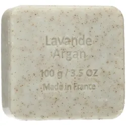 Savon du midi jabon exfoliante argan-lavanda bio 100g
