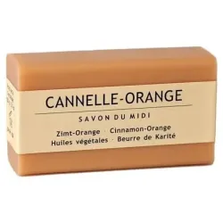 Jabon en pastilla de canela y naranja 100gr. bio | Farmacia Barata