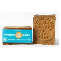 Finigrana aleppo seife jabón en barra aceite de oliva y laurel 32% 165g
