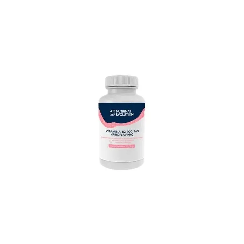 Nutrinat vitamina b2 100mg riboflavina 60comp | Farmacia Barata