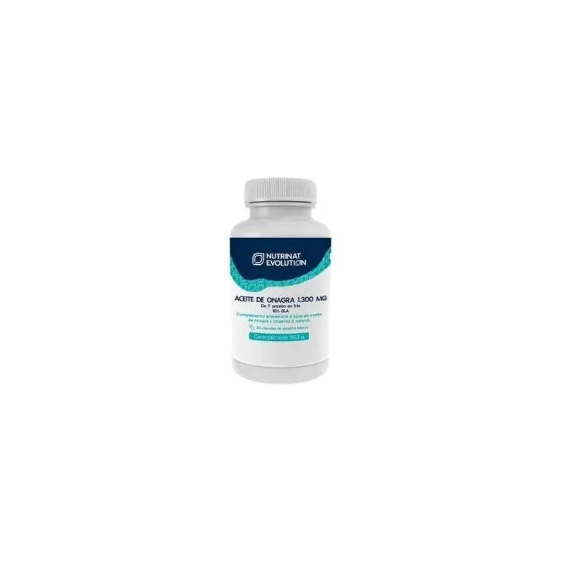 Nutrinat aceite de onagra 1300mg 30caps | Farmacia Barata