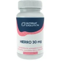 Nutrinat hierro 30mg 30caps | Farmacia Barata