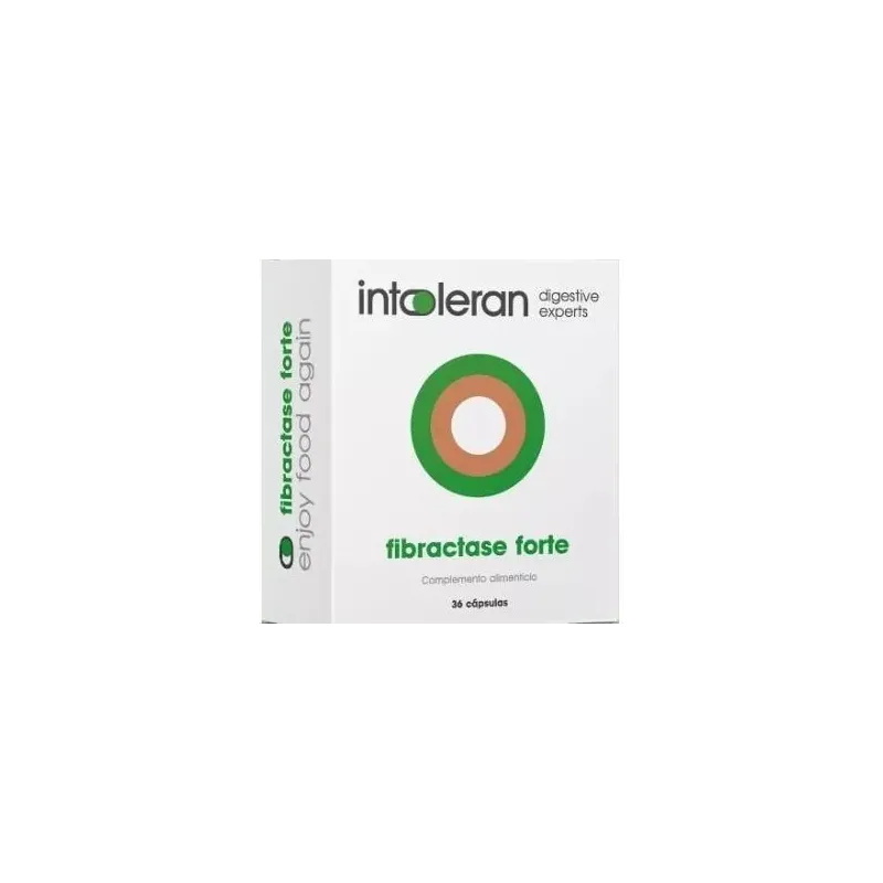 Intoleran fibractase forte 36cap. | Farmacia Barata