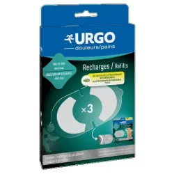 Urgo recharges de patchs d'electrothrapie boite de 3