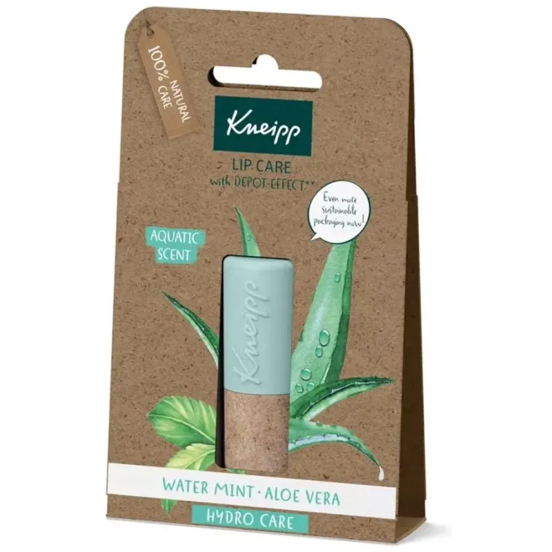 Kneipp bálsamo labial hydro care aloe vera y menta acuática 4_7g | Farmacia Barata Kneipp bálsamo labial hydro care aloe vera y menta acuática 4_7g | Farmacia Barata