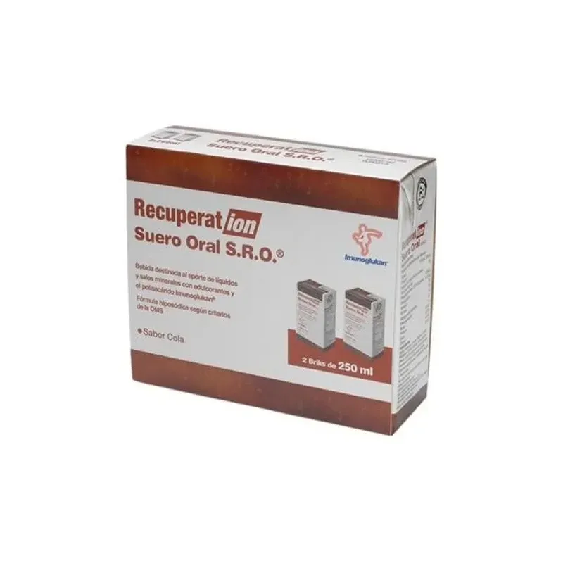 Recuperat-ion suero oral sabor cola 4sbrs. | Farmacia Barata
