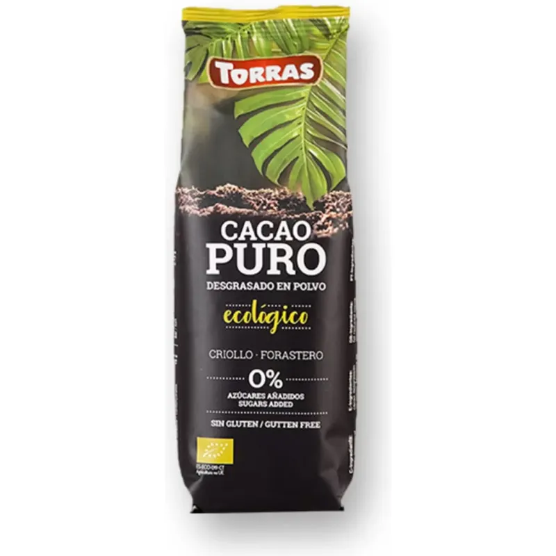 Cacao puro desgrasado 150gr. bio sg vegan | Farmacia Barata