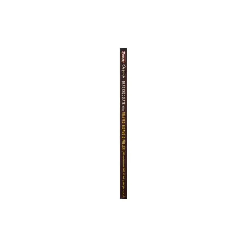 Chocolate negro con sesamo tostado-polen 100g bio | Farmacia Barata